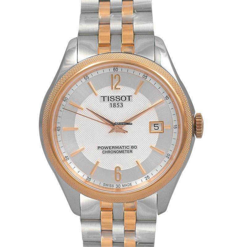 Tissot Ballade Powermatic 80 COSC T108.408.22.037.01 - T-Classic Ballade Powermatic 80 Cosc Automatic Silver Dial Men's Watc </h1>
