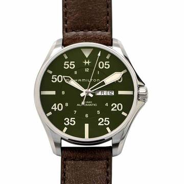  Hamilton Khaki Pilot H64735561 - Khaki Aviation Pilot Schott NYC - Limited Edition WATCH </h1> 