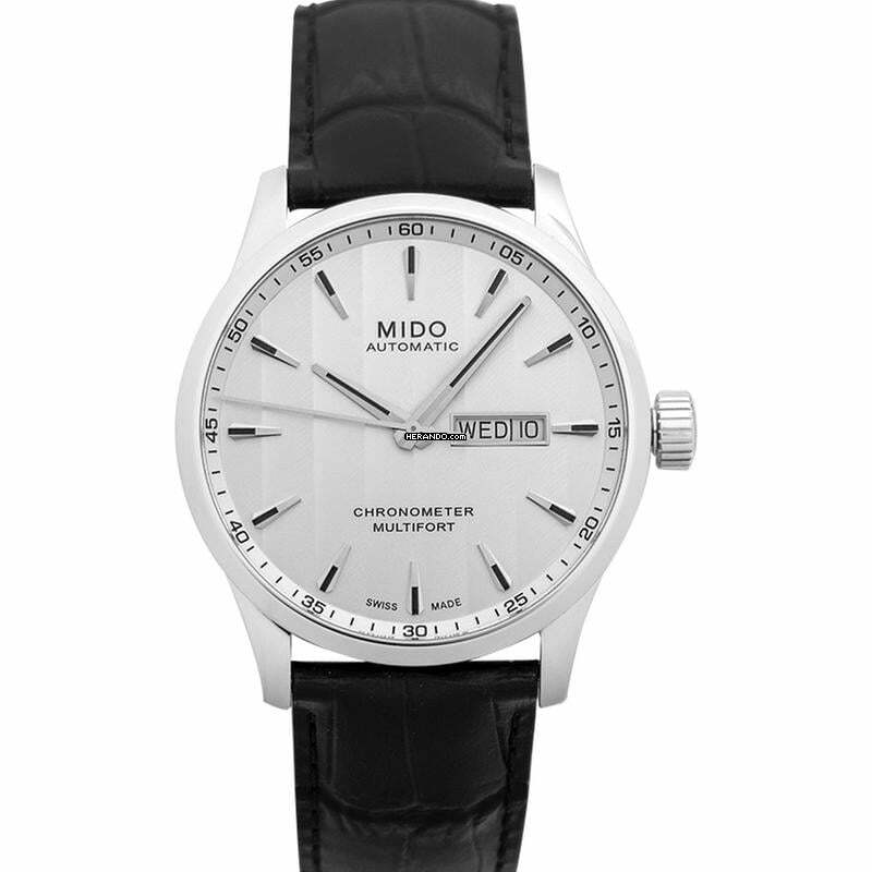 Mido Multifort M038.431.16.031.00 - Multifort Automatic Silver Dial Men's Watch </h1>