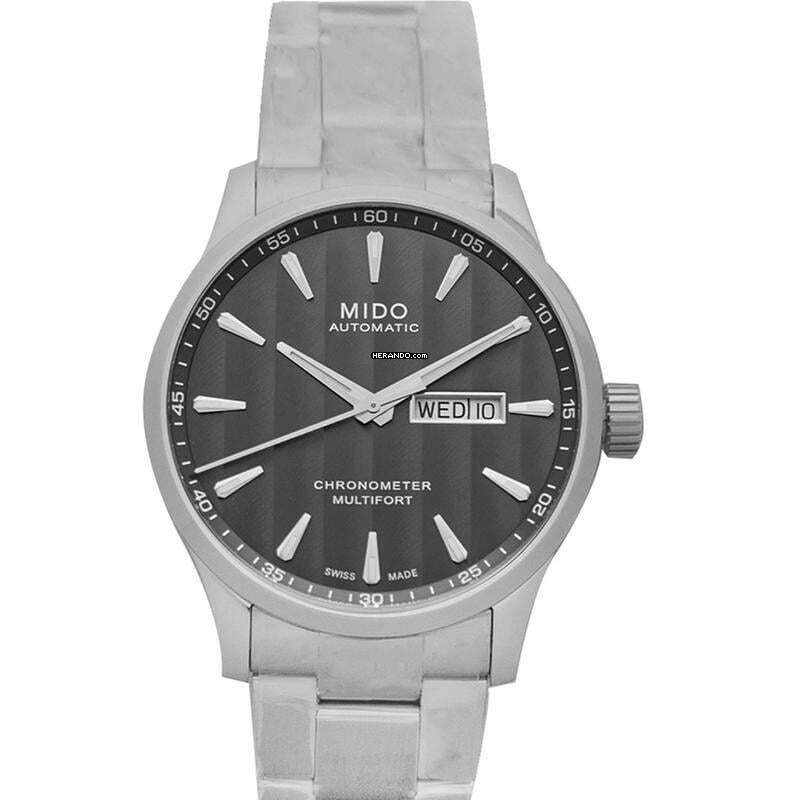 Mido Multifort M038.431.11.061.00 - Multifort Automatic Grey Dial Men's Watch </h1>