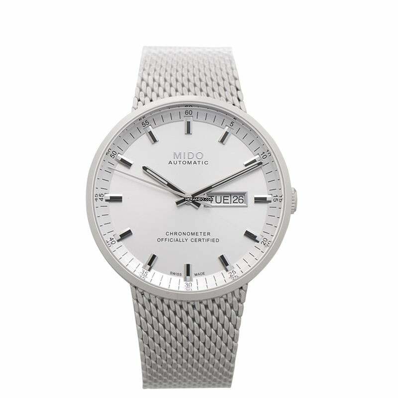 Mido Commander M031.631.11.031.00 - Commander II Automatic Silver Dial Men's Watch </h1>