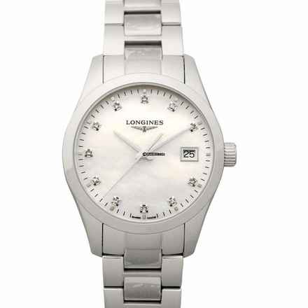  Longines Conquest Classic L23864876 - Conquest Classic Quartz White Dial Ladies Watch </h1> 