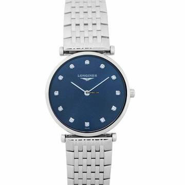 Longines La Grande Classique L45124976 - La Grande Classique de Longines Quartz Blue Dial Diamond Ladies Watch </h1> 