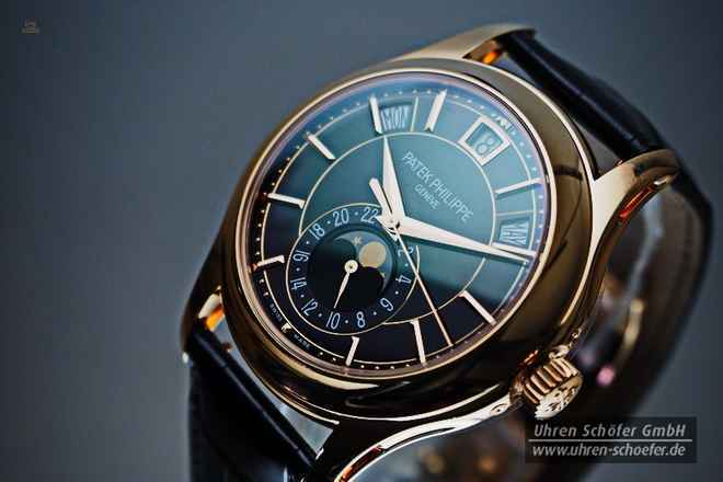 Patek Philippe Jahreskalender & Mondphasen Rosegold