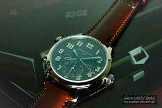 Thumbnail von PATEK PHILIPPE CALATRAVA PILOT TRAVEL TIME Weißgold