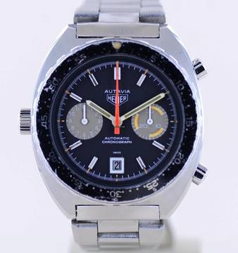  TAG Heuer Autavia Orange Boy Chronograph Vintage Automatic Cal 12 Klassiker rar </h1> 