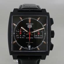 Thumbnail von TAG Heuer Monaco Dark Lord ungetragen Full Set Deutsche Auslieferung