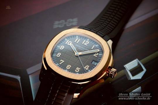 PATEK PHILIPPE AQUANAUT "schoko" Roségold