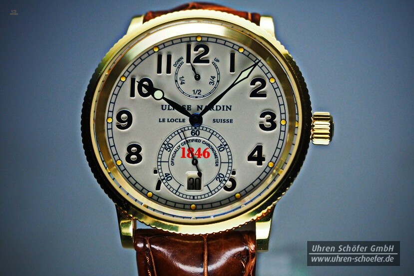 ULYSEE NARDIN 1846 MARINE CHRONOMETER