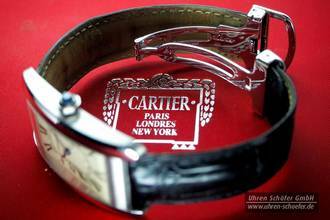 Thumbnail von Cartier TANK AMERICAINE Weißgold, grosses Modell