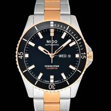 Thumbnail von Mido Ocean Star M026.430.22.051.00 - Ocean Star Captain Automatic Black Dial Men's Watch </h1>