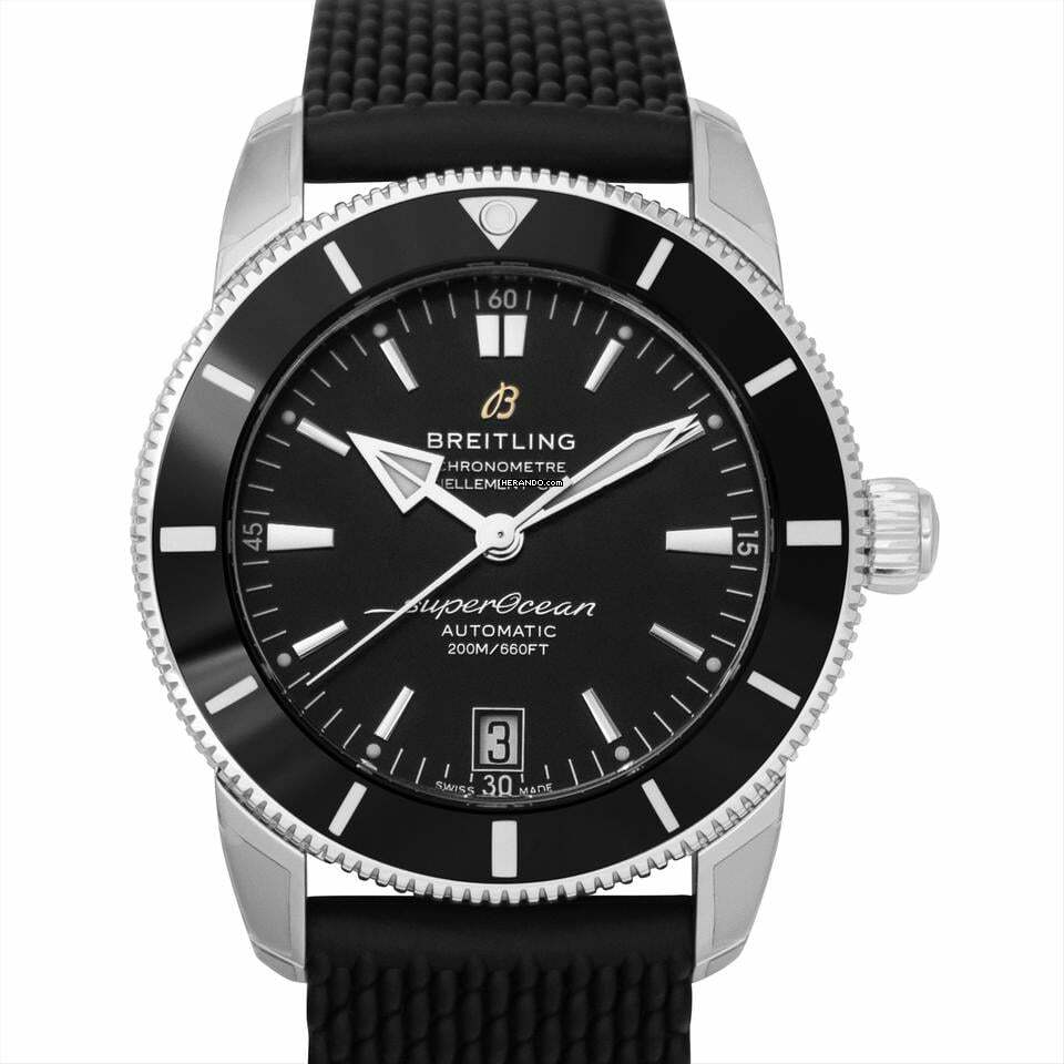 Breitling Superocean Heritage II 42 AB2010121B1S1 - Superocean Automatic Black Dial Stainless Steel Men's Watch </h1>
