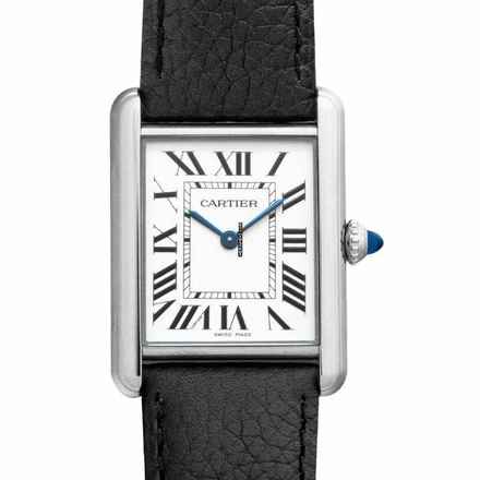 Cartier Tank WSTA0041 - Tank Quartz Silver Dial Stainless Steel Ladies Watch </h1> 