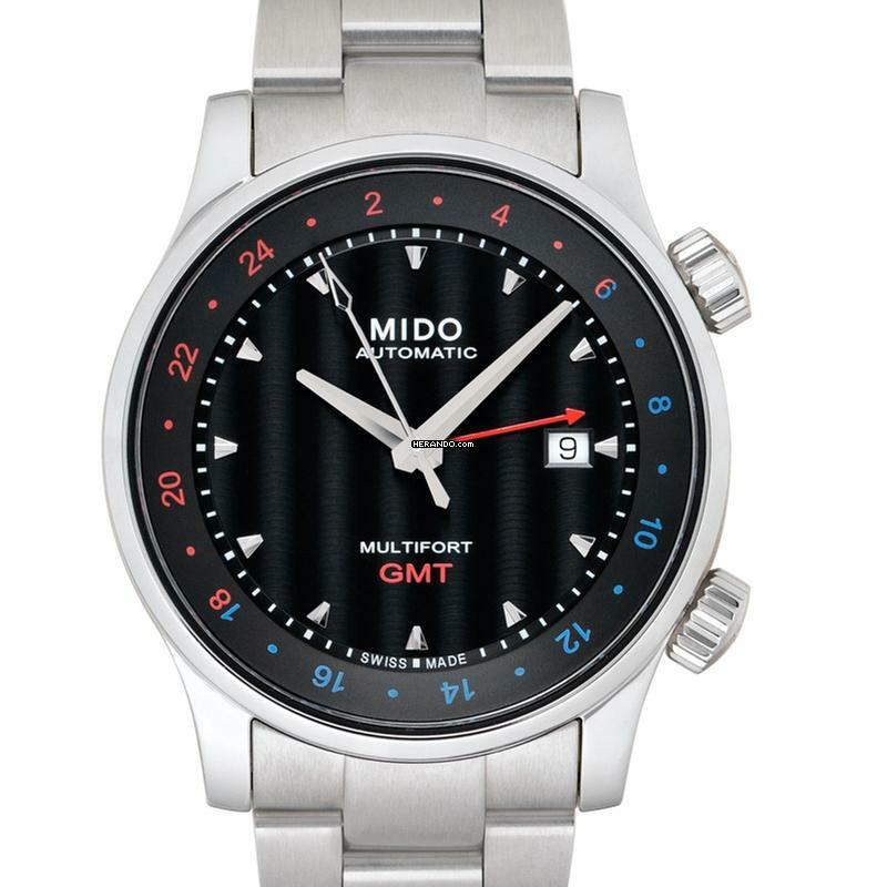 Mido Multifort M005.929.11.051.00 - Multifort Automatic Black Dial Men's Watch </h1>