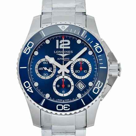  Longines HydroConquest L38834966 - HydroConquest Automatic Blue Dial Chronograph Men's Watch </h1> 