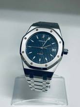 Thumbnail von Audemars Piguet Royal Oak BLUE - Box - Papers - Perfect condition