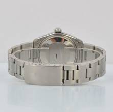 Thumbnail von Rolex Air King 5500 Oyster Perpetual silver dial Full Set 1982’s </h1>