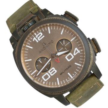  Anonimo Militare Chronograph Military Italian Alpine Bronze dial Full Set 2018’s </h1> 