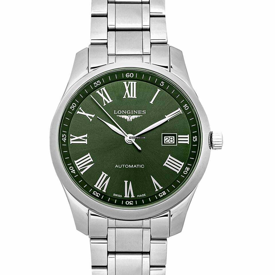 Longines Master Collection L28934096 - Master Collection Automatic Green Dial Stainless Steel Men's Watch </h1>