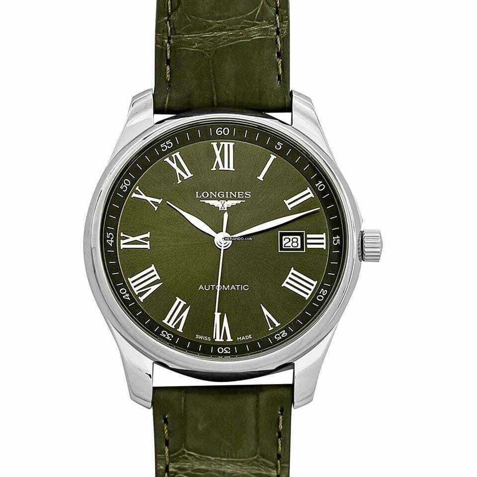 Longines Master Collection L28934092 - Master Collection Automatic Green Dial Stainless Steel Men's Watch </h1>