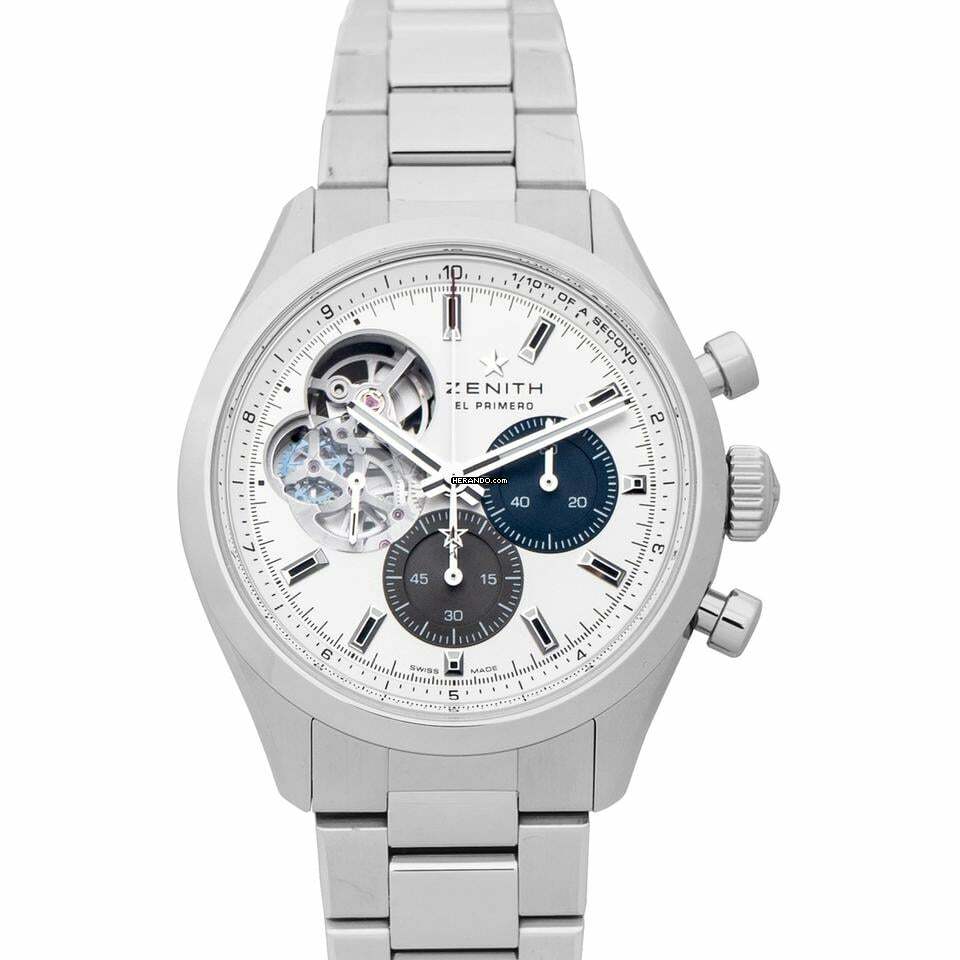 Zenith 03.3300.3604/69.m3300 - Chronomaster Automatic Silver Dial Stainless Steel Men's Watch </h1>