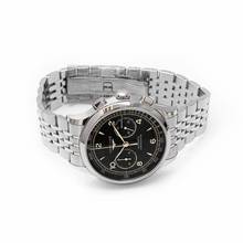 Thumbnail von Longines Record L29214566 - Record Automatic Black Dial Stainless Steel Men's Watch </h1>