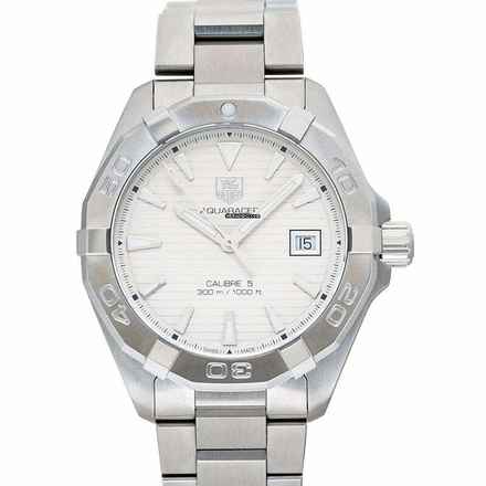  TAG Heuer Aquaracer 300M WAY2111.BA0928 - Aquaracer Calibre 5 Automatic Silver Dial Men's Watch </h1> 