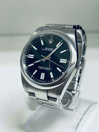  Rolex Oyster Perpetual 41 BLACK - 12/2020 - SOFORT LIEFERBAR 
