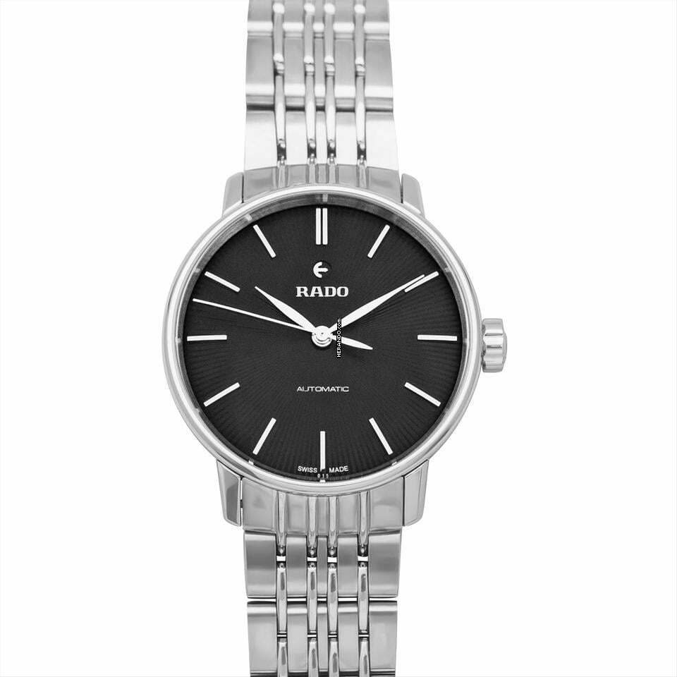 Rado Coupole R22862154 - Coupole Automatic Black Dial Stainless Steel Ladies Watch </h1>