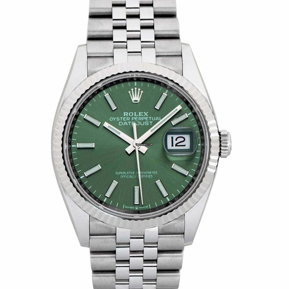 Rolex Datejust 36 126234-0051 - Datejust Automatic Green Dial Stainless Steel Unisex Watch </h1>