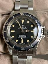 Thumbnail von Rolex Submariner (No Date) 5512 Serif dial Full Set 1970's </h1>