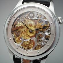 Thumbnail von Nivrel Répétition Repetition Piece Unique Squelette N 950.001 full serviced </h1>
