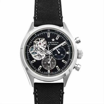  Zenith 03.3300.3604/21.C822 - Chronomaster Automatic Black Dial Stainless Steel Men's Watch </h1> 