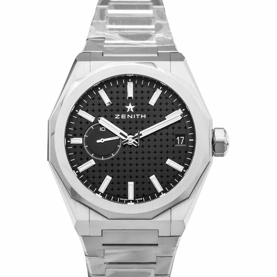 Zenith Defy Skyline 03.9300.3620/21.I001 - Defy Automatic Black Dial Stainless Steel Men's Watch </h1>