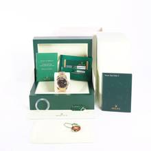 Thumbnail von Rolex Day-Date II Yellow Gold Black Roman Dial </h1>