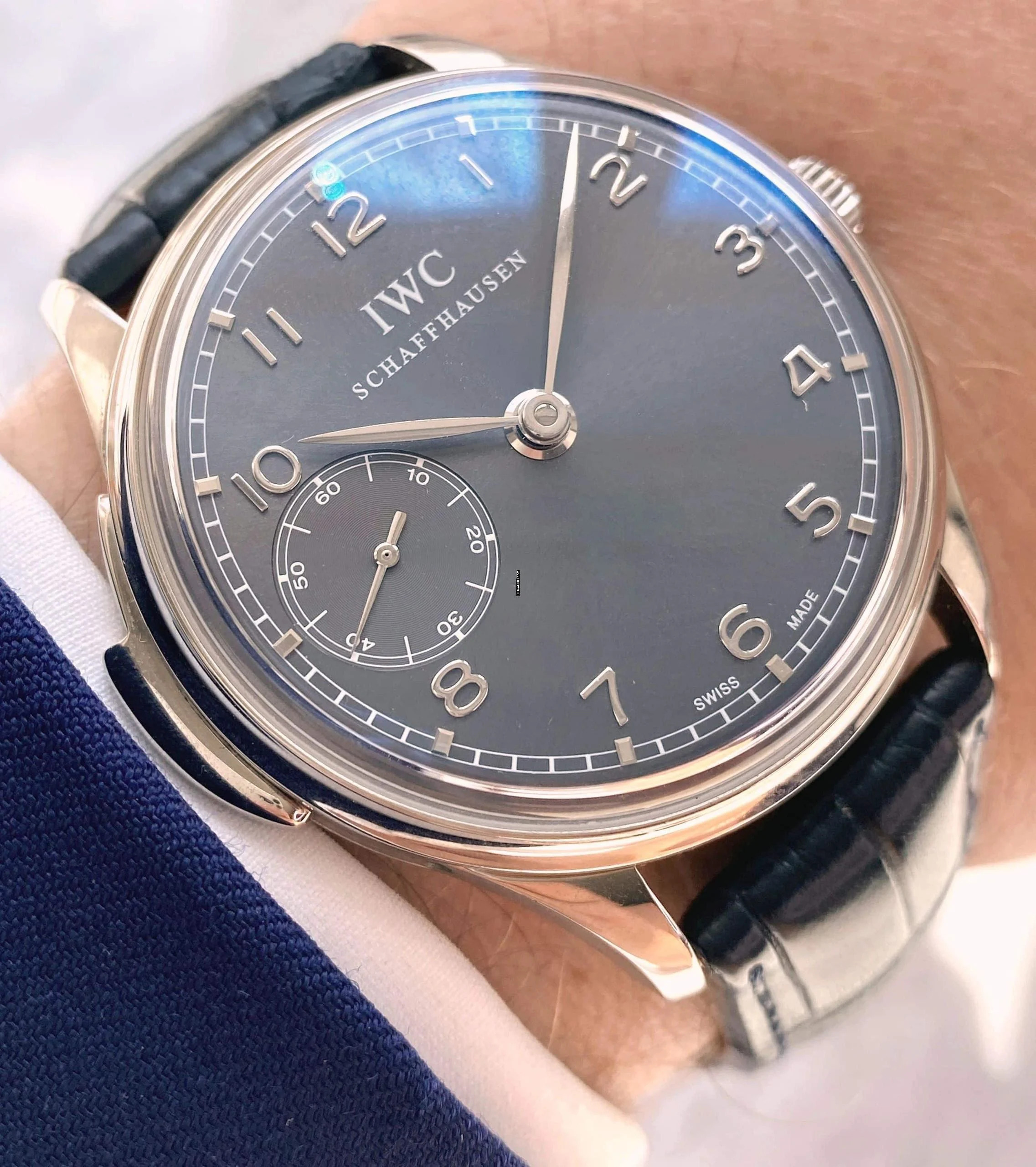 IWC Portugieser Minute Repeater Limited Solid White Gold Full Set IW524205 524205