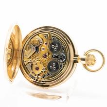 Thumbnail von 2 Grande Sonnerie Minutenrepetition-Taschenuhren Grande Sonnerie