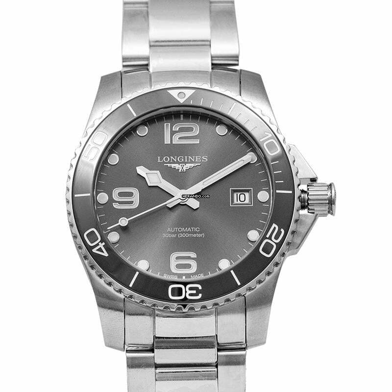 Longines HydroConquest L37814766 - HydroConquest Automatic Grey Dial Men's Watch </h1>