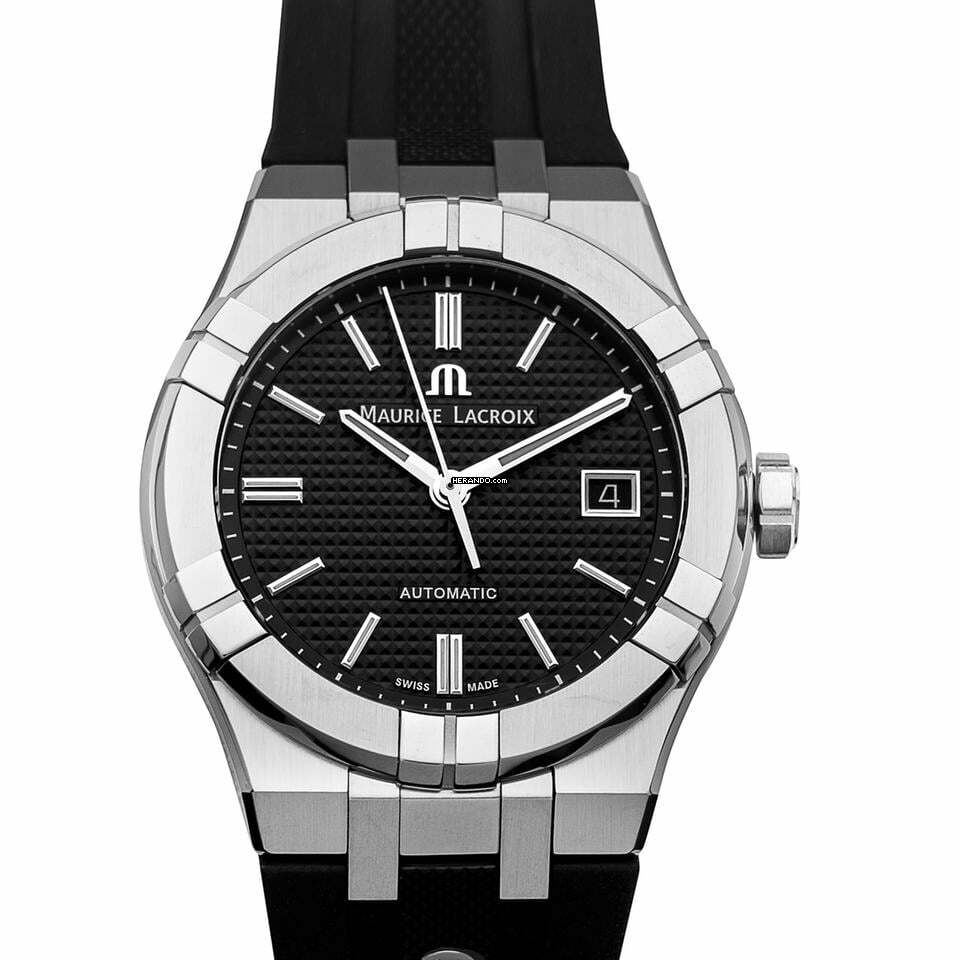 Maurice Lacroix AIKON AI6007-SS00B-330-2 - Aikon Automatic Black Dial Stainless Steel Men's Watch </h1>