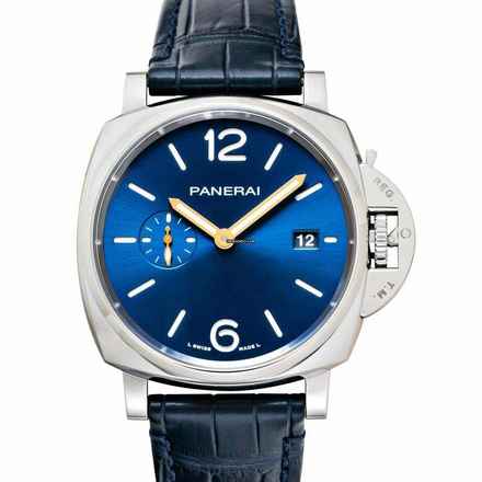  Panerai Luminor Due PAM01274 - Luminor Due Automatic Blue Dial Stainless Steel Men's Watch </h1> 