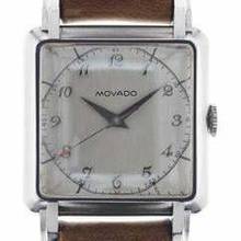 Thumbnail von Movado medium size Gents Wristwatch </h1>