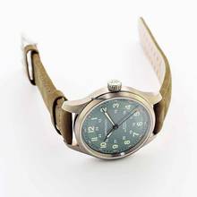 Thumbnail von Hamilton Khaki Field Titanium H70545560 - Khaki Field Automatic Green Dial Titanium Men's Watch </h1>