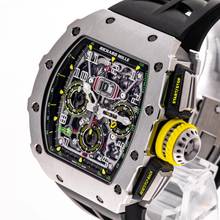 Thumbnail von Richard Mille RM 011 11-03 Ti Titanium Yellow Green NEW Unworn Full Set 2020