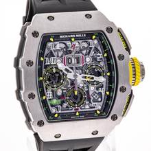 Thumbnail von Richard Mille RM 011 11-03 Ti Titanium Yellow Green NEW Unworn Full Set 2020