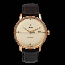 Thumbnail von Rado Coupole R22861765 - Coupole Classic Automatic Diamonds Champagne Dial Men's Watch </h1>