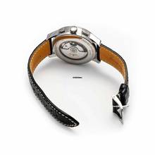 Thumbnail von Longines Column-Wheel Chronograph L47544524 - Heritage Automatic Black Dial Stainless Steel Men's Watch </h1>