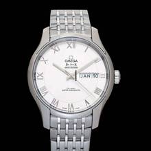 Thumbnail von Omega De Ville Hour Vision 433.10.41.22.02.001 - De Ville Automatic White Dial Stainless Steel Men's Watch </h1>