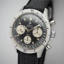 Thumbnail von Zodiac Sea-Chron Chronograph Vintage Valjoux 72 </h1>