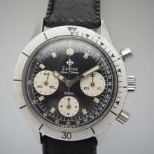 Thumbnail von Zodiac Sea-Chron Chronograph Vintage Valjoux 72 </h1>