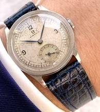 Thumbnail von Omega Classic 32mm Calatrava Art Deco Sector Dial Steel Vintage vintage
